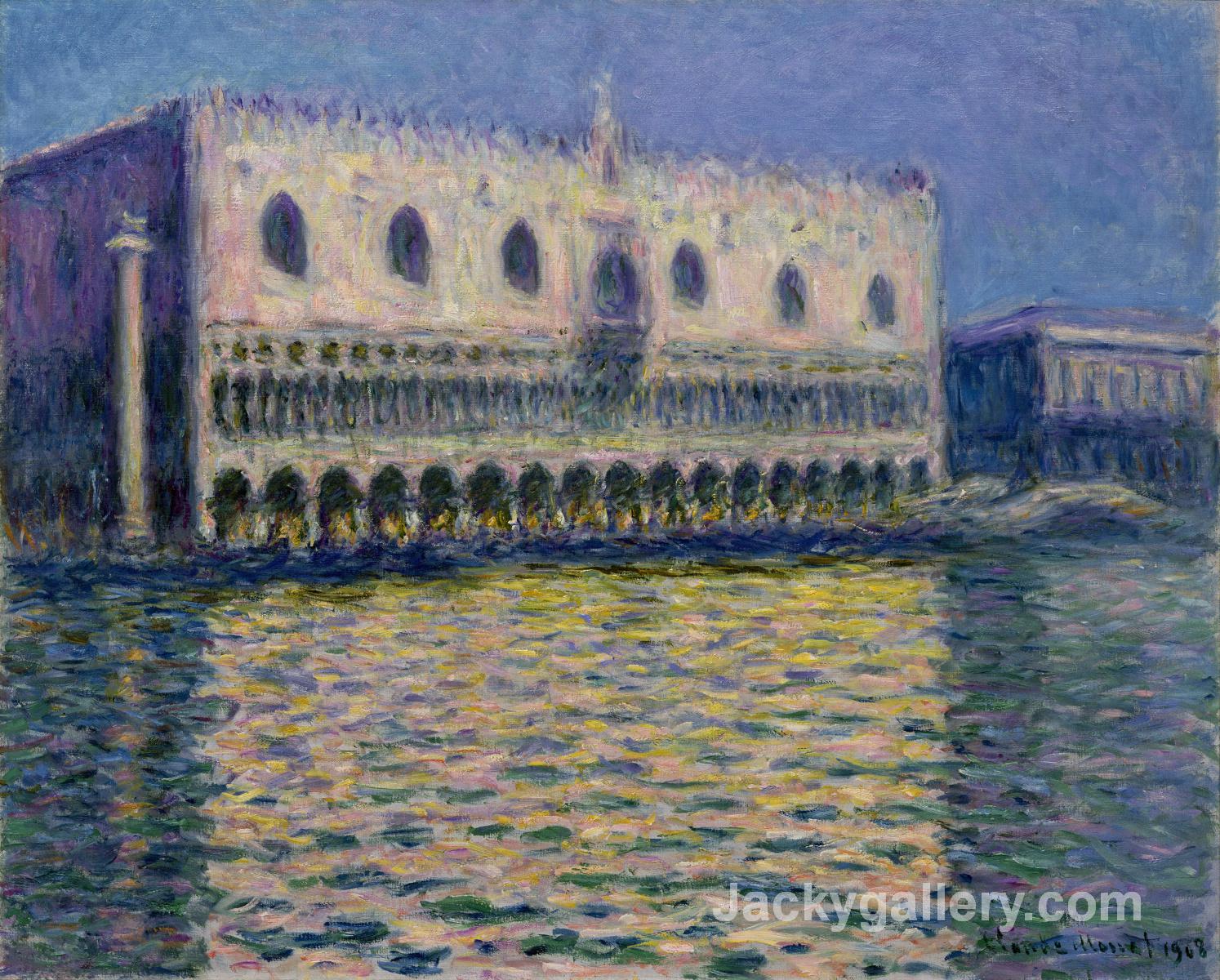 The Palazzo Ducale by Claude Monet paintings reproduction